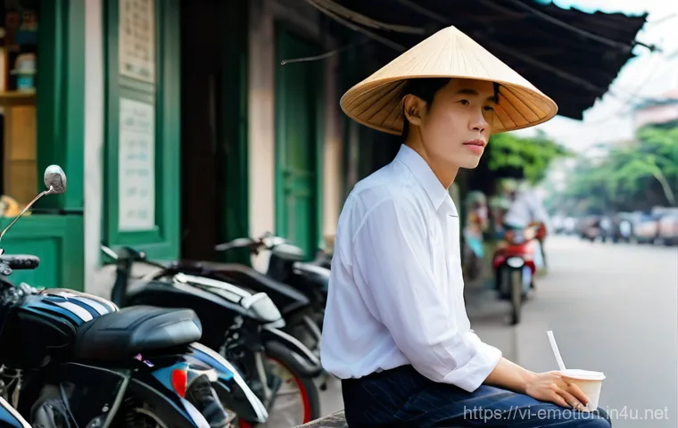 감정전이와 불안 - **Prompt:** A young Vietnamese woman in her late 20s or early 30s, dressed in a stylish but comforta...