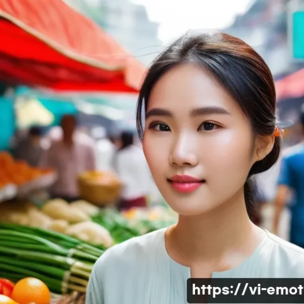 감정전이 방지 방법 - **Prompt:** A serene young Vietnamese woman, elegantly dressed in modest, light-colored áo dài or a ...